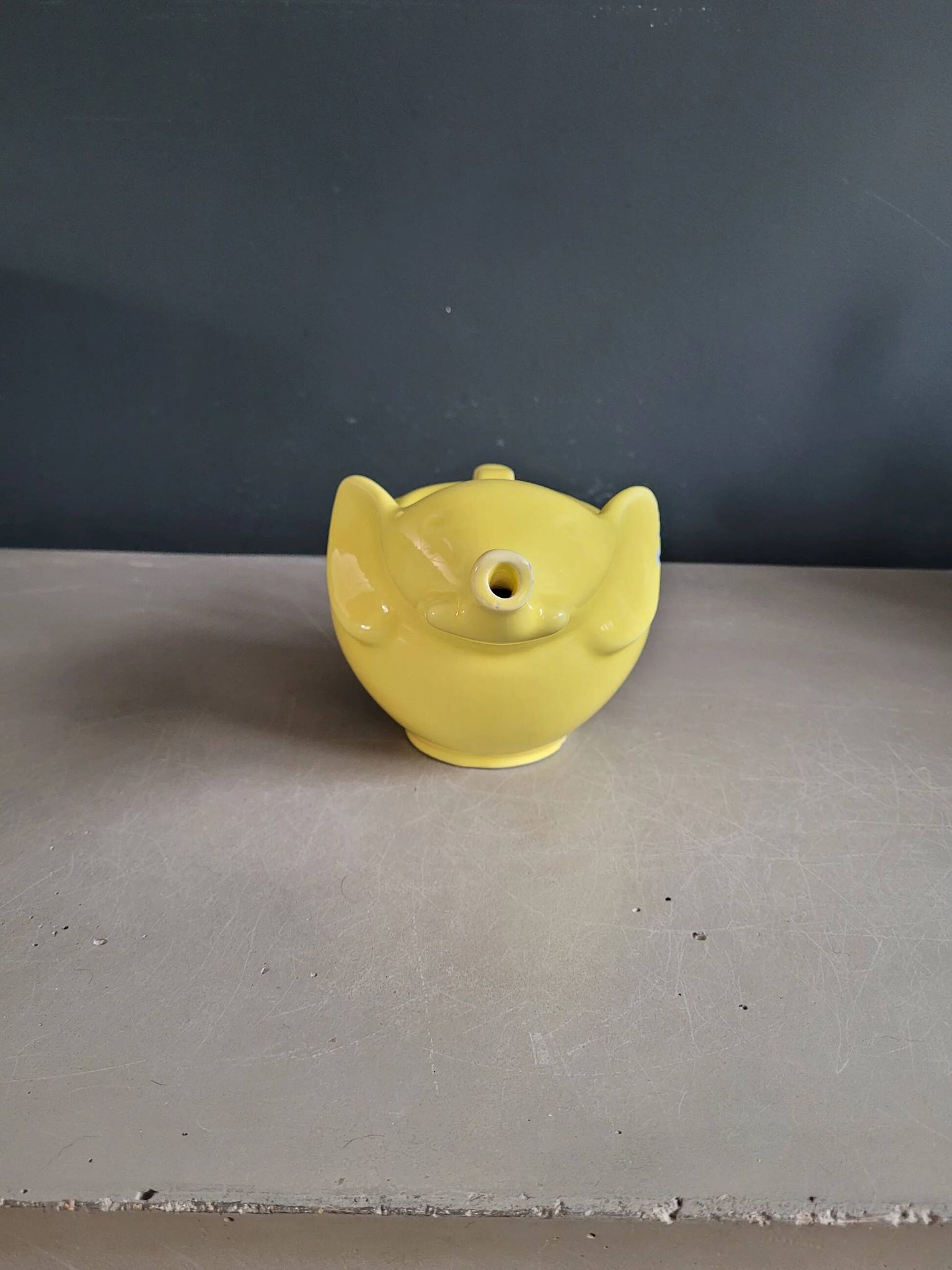 Vintage porcelain elephant teapot