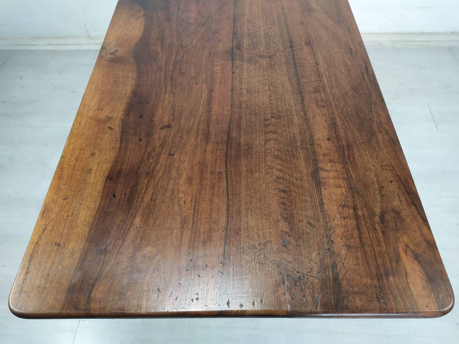 Walnut farmhouse table
