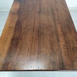 Walnut farmhouse table