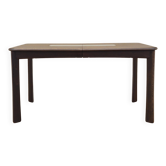 Table en chêne, design danois, années 1970, fabricant : Uldum