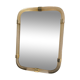 Rectangular "Torciglione" Wall Mirror Murano Glass in Barovier Style