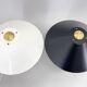 Pair of Mid-Century Brass & Metal Table Lamps by Napako, Czechoslovakia