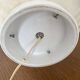 Large marbled glass egg lamp 38 cm, 80s