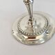 8 silver metal ice cream cups with punches