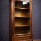 Bibliothèque parisienne Louis XVI en bois précieux et bronzes dorés