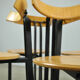 Dutch post modern dining chairs, harvink, 1980s