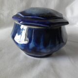 blue gingham candy box