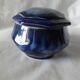 blue gingham candy box