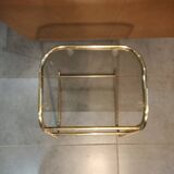 Golden side table
