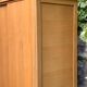 Vintage wardrobe with compass feet 1960