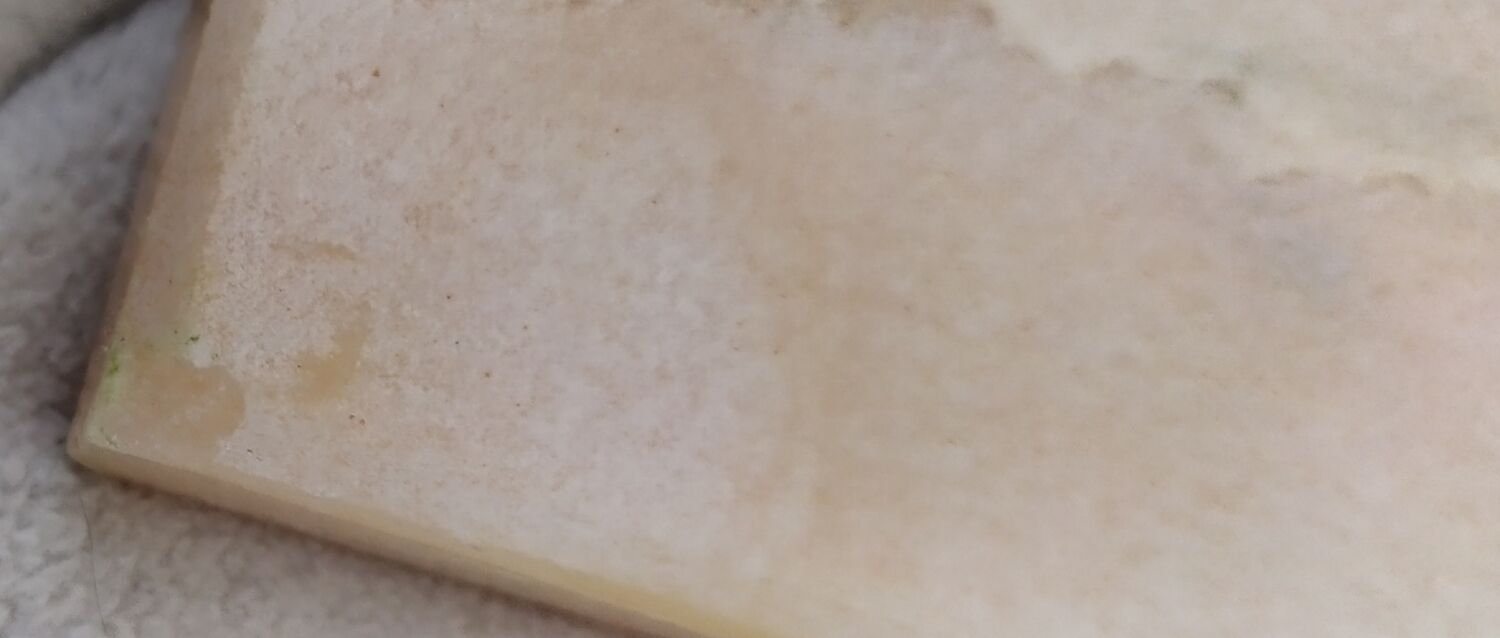 Alabaster harness brass foot