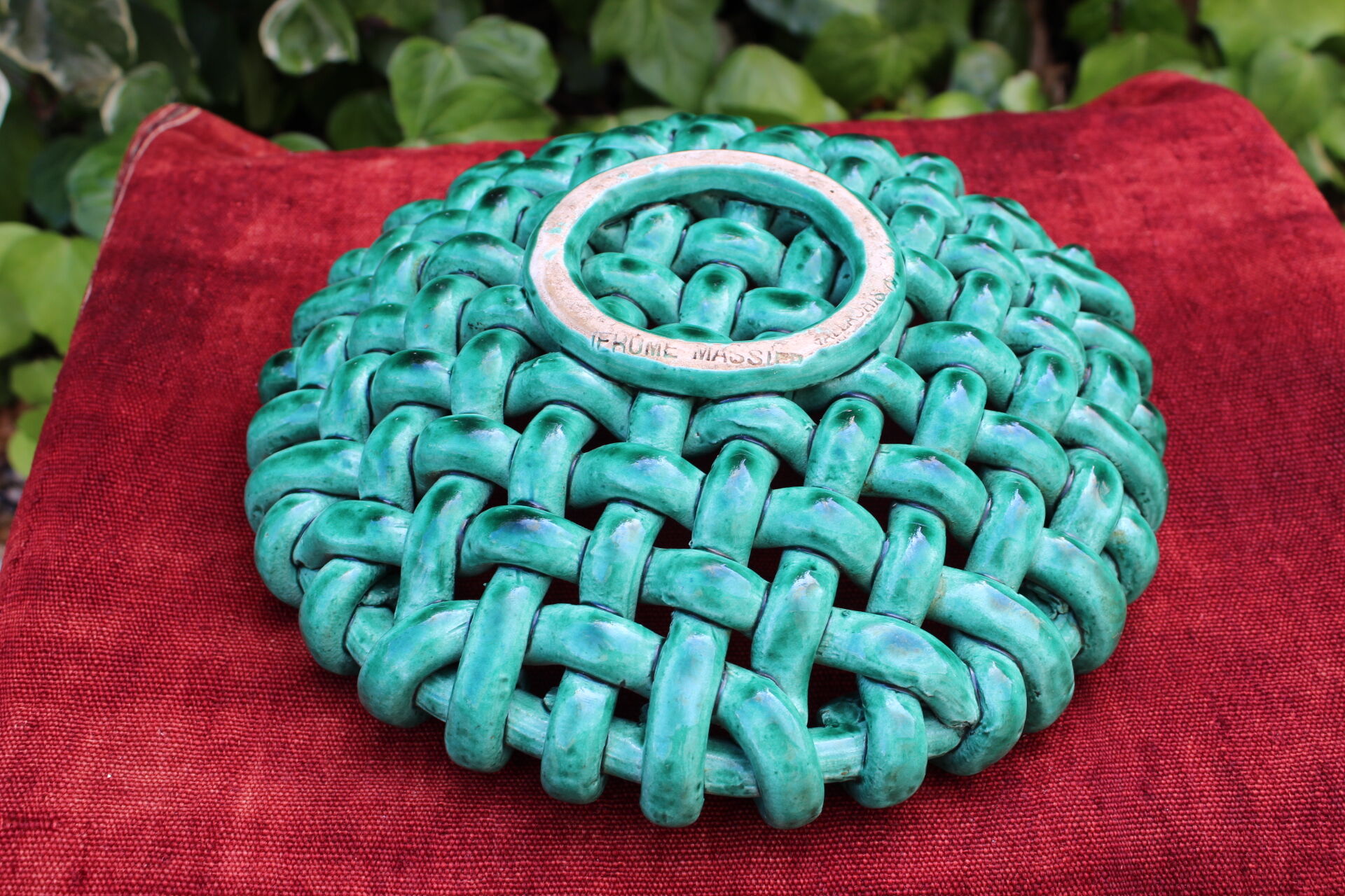 Basketl basket basket basket tressee by Jerome Massier vallauris