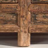 Ancien buffet peint oriental avec dessins originaux (c.1900) #39