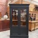 Patinated Napoleon III display cabinet