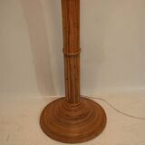 "Palm/coconut tree" floor lamp in rattan
