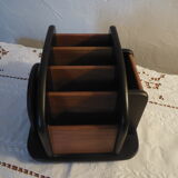 Office organizer wood veneer