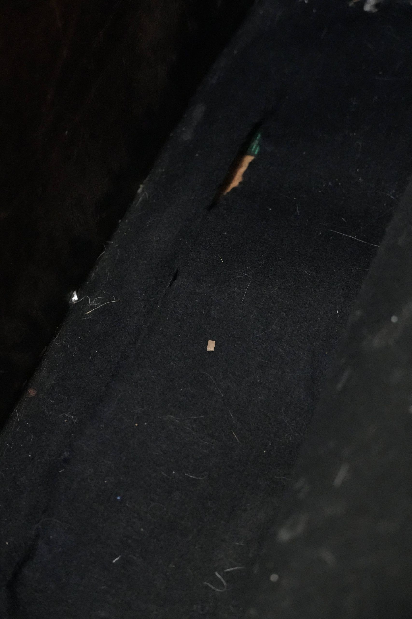 Very comfortable set of two vintage cowhide leather armchairs