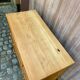 Commode scandinave en bois massif avec 3 tiroirs années 90