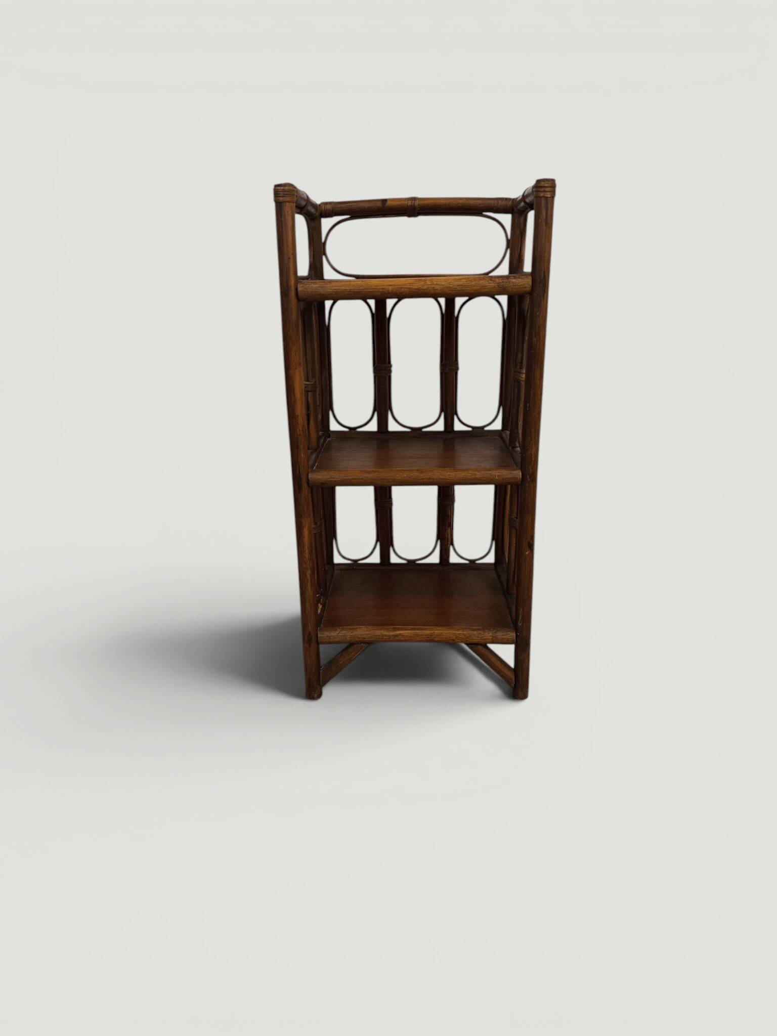 Rattan shelf, occasional.