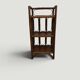 Rattan shelf, occasional.