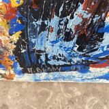 Signed abstract painting from 1993