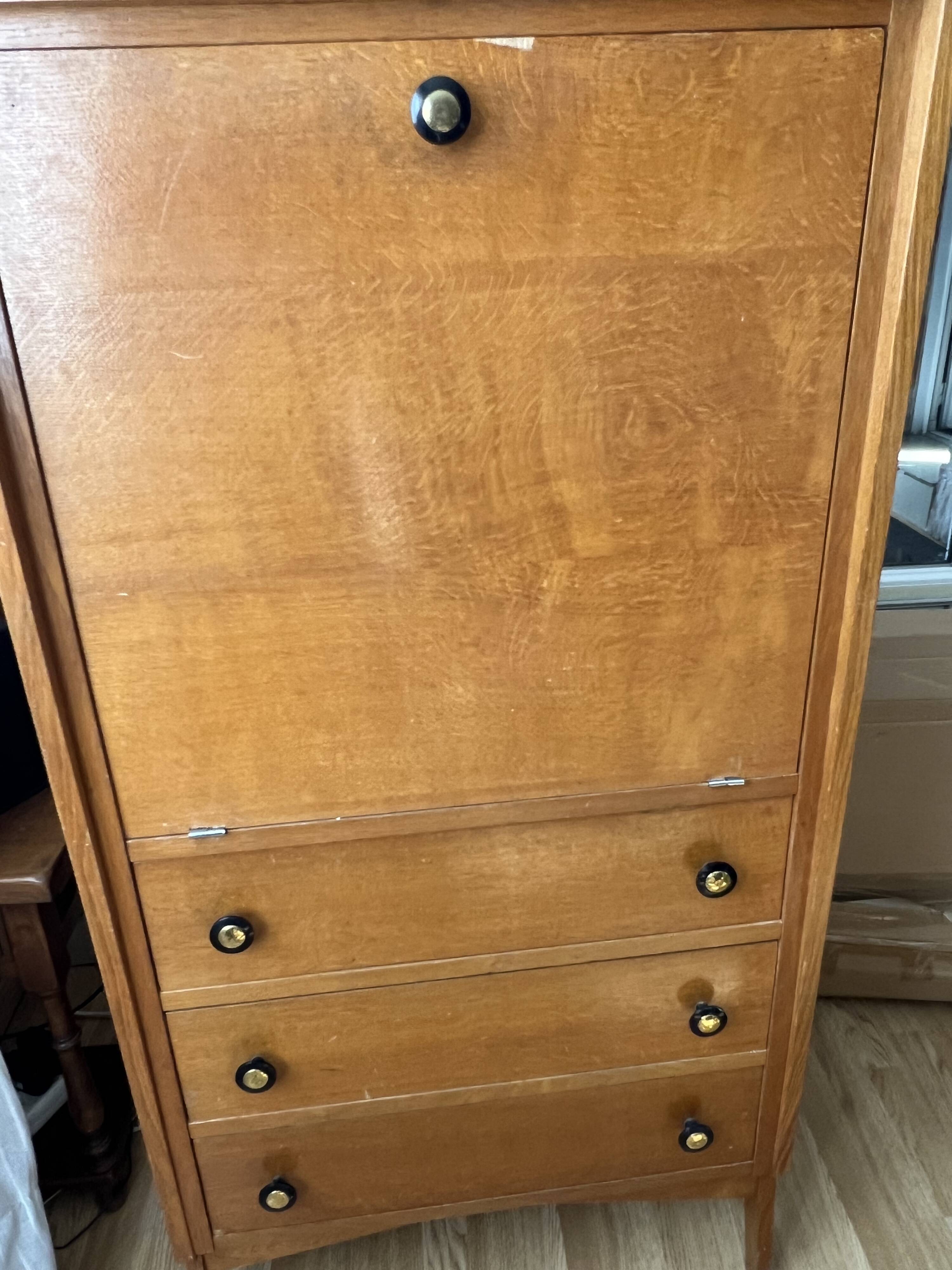 Secrétaire buffet meuble de rangement