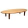 Grande Table Basse Ovale Par Cassina, 1980