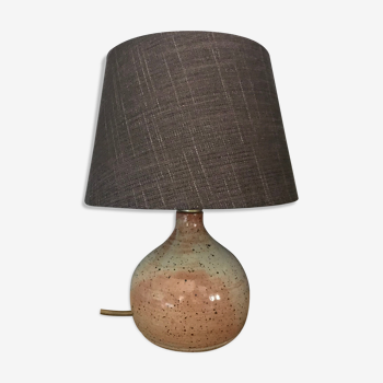 Lampe en grès céramique vintage