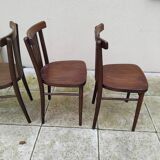 4 vintage bistro chairs
