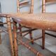 Lot de 4 chaises volantes Louis XVI