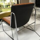 Vintage armchair heater from the 60s