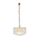 Palazzo chandelier in gilded brass and crystal glass, Kalmar, Austria, 1970.