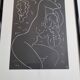 “Nude with bracelet” after Henri Matisse, Framed print from the Chalcographie du Louvre