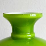 Vintage green opaline glass lampshade