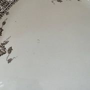 Large Serving Dish Wedgwood Venetia Terre de Fer England XIX