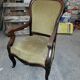 Walnut armchair