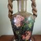 Double-handled vase with roses by Georges Weissenburger, École de Nancy.