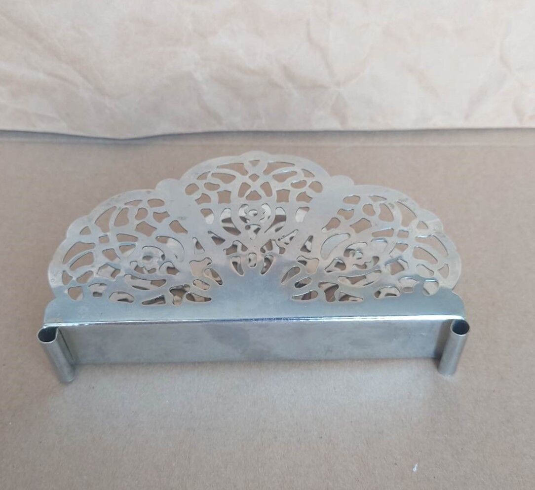 Stainless steel napkin rail