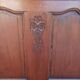 Louis XV desk with 5 drawers in oak