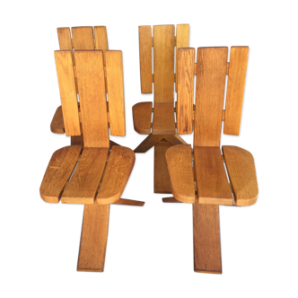 Set of 4 chairs seltz edition