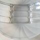Art Deco glass fruit bowl