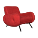 Vintage armchair red fabric - the Redoubt XXI century