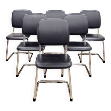 Six vintage chairs