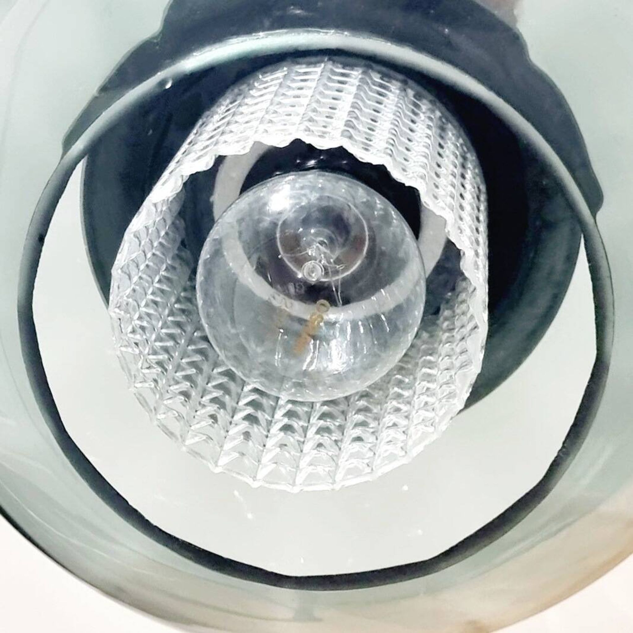 Mid-Century Scandinavian Glass Ceiling Light/Pendant by Carl Fagerlund for Orrefors, 1960s