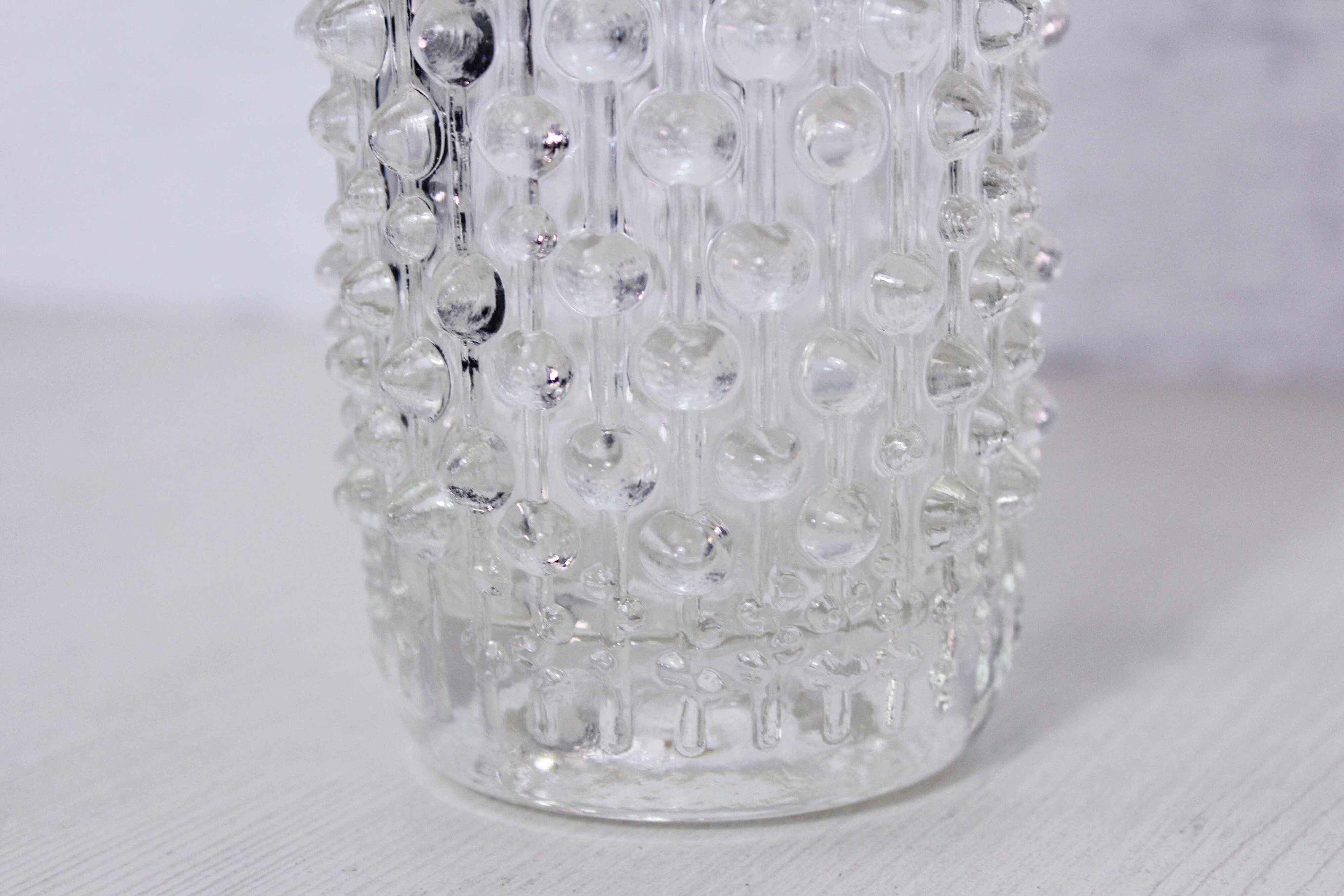 Vase "candle wax" Sklo Union 1970