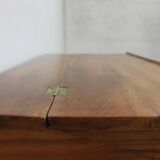 Walnut chest of drawers