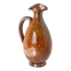 Jug, pitcher or carafe, white earthenware and alquifoux from Vallauris.