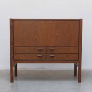 N-Line 'Team Program 500' double bar cabinet in wenge, 1966