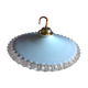 Suspension en opaline blanche