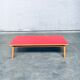 Mid-Century Red Coffee Table, Belgium, 1950s